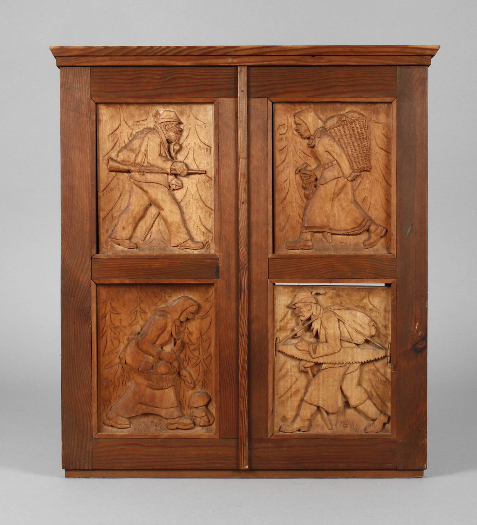 Figürliche Schnitzerei Erzgebirge