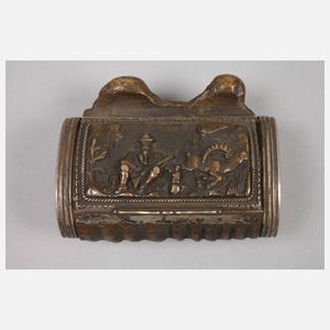 Zwei jagdliche Tabatieren