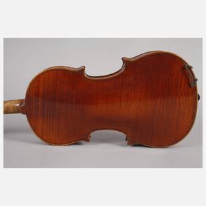 Zwei Violinen im Doppeletui