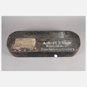 Zwei Violinen im Doppeletui