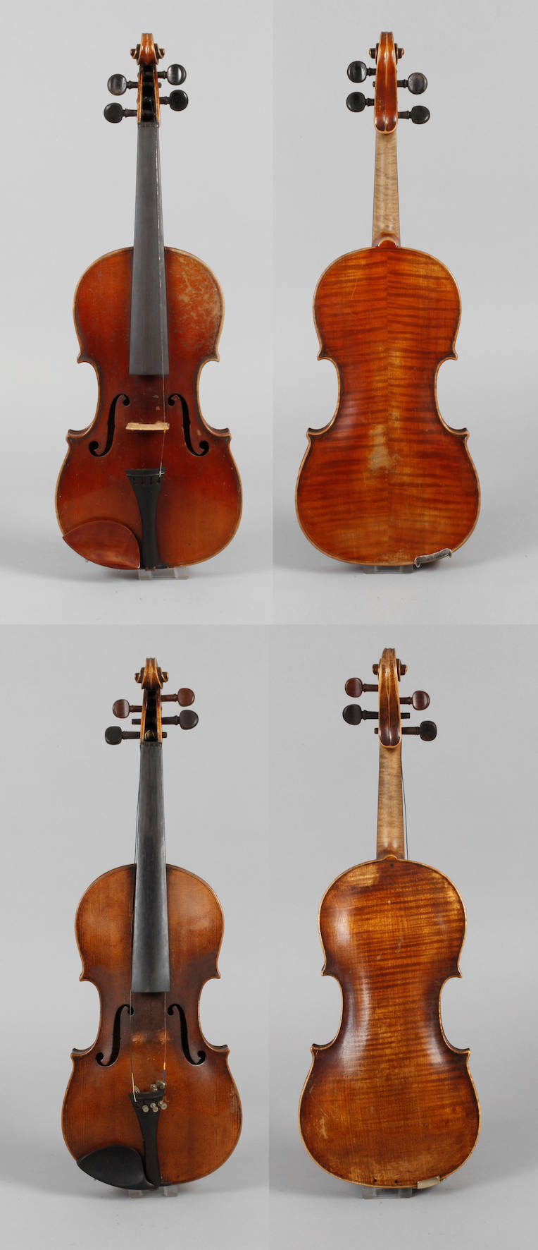 Zwei Violinen im Etui