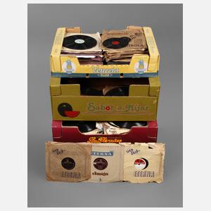 Sammlung Schellackplatten