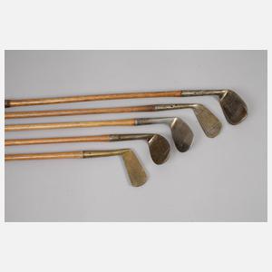 Historisches Golfset