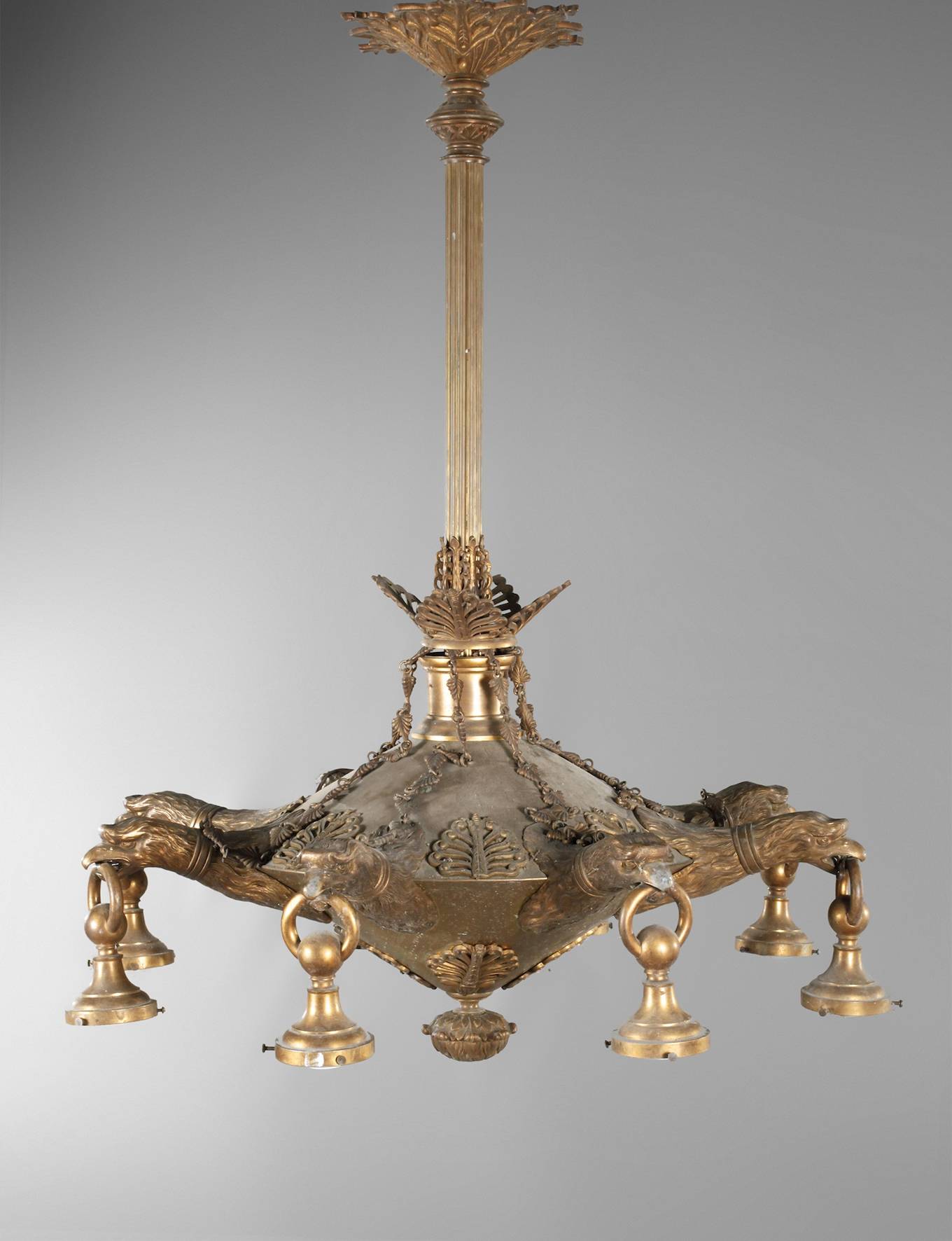 Deckenlampe Historismus