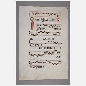 Antiphonarblatt