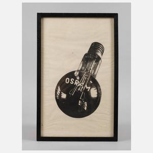 Werbeplakat Osram