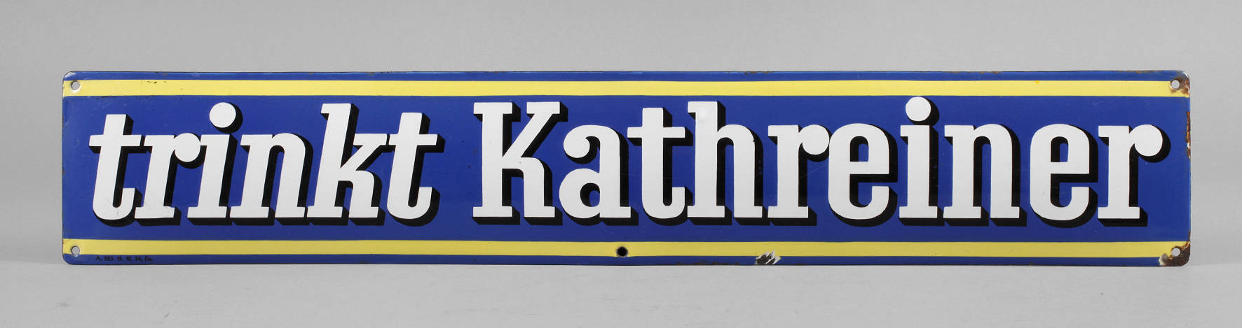 Werbeschild Kathreiner