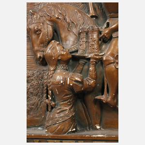 Werbeschild Bürgerbräu Saalfeld