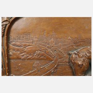 Werbeschild Bürgerbräu Saalfeld