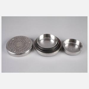 Materialmuster V2A Stahl