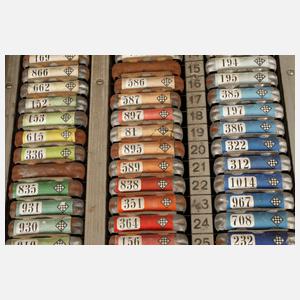 Mustervitrine Gütermann