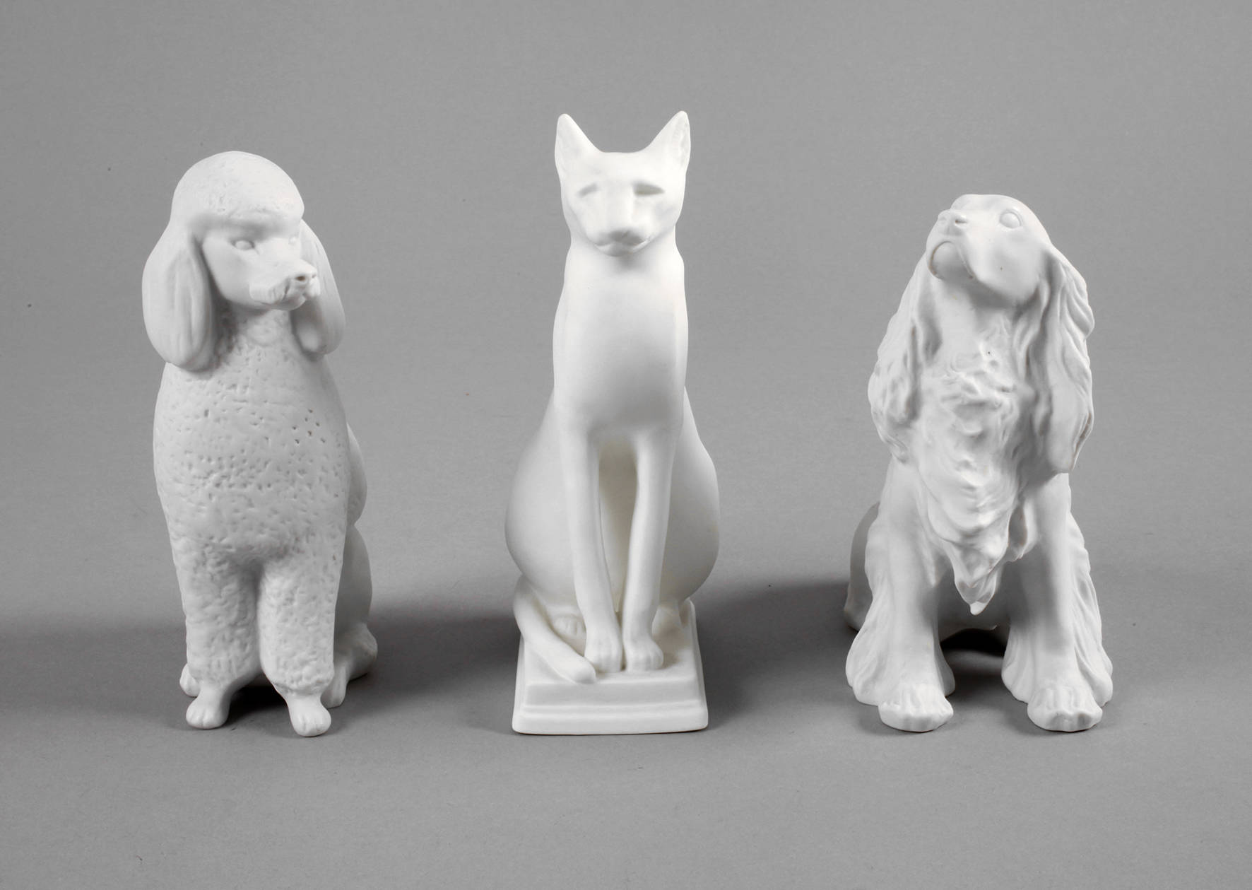 Russland drei Tierfiguren Leningrad