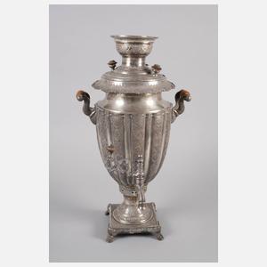 Großer persischer Samowar Silber