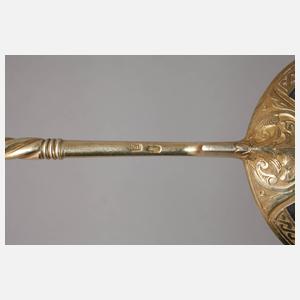 Russland feine Eislöffelgarnitur im Kasten