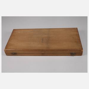 Russland feine Eislöffelgarnitur im Kasten