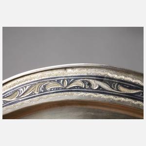 Russland Likörservice Silber