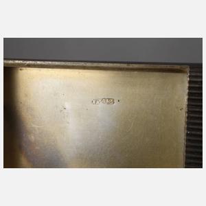 Russland Zigarettenetui Silber