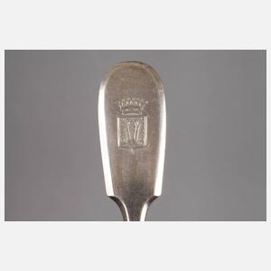 Sechs Menülöffel Sankt Petersburg