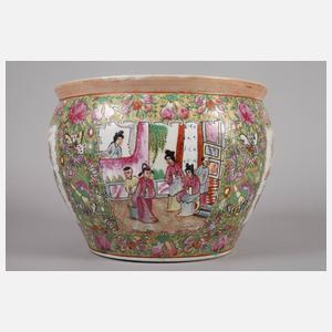 Cachepot Famille Rose