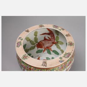 Cachepot Famille Rose