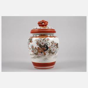 Deckelvase China