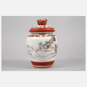 Deckelvase China