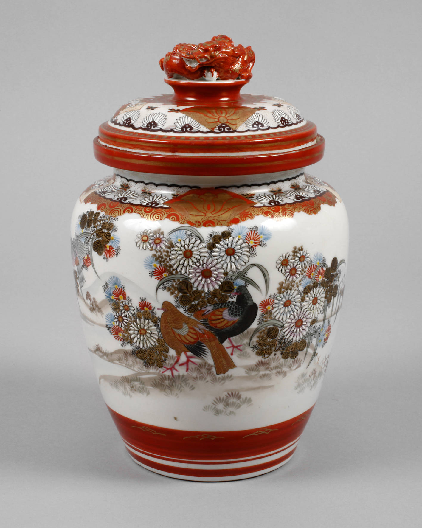 Deckelvase China