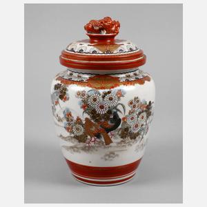 Deckelvase China