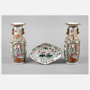 Drei Teile Famille Rose