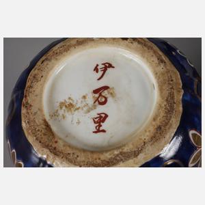 Paar Deckelvasen Imari