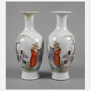 Paar Vasen China