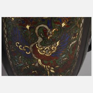 Paar Vasen Cloisonné