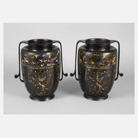 Paar Vasen Cloisonné111