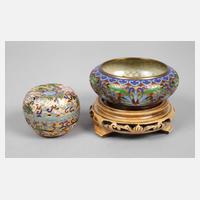 Zwei Teile Cloisonné111