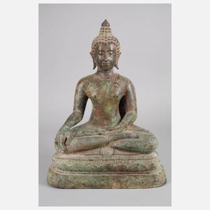 Bronzeplastik Buddha