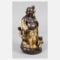 Bronzeplastik Hotei111