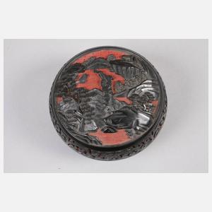 Drei Lackschnitzereien