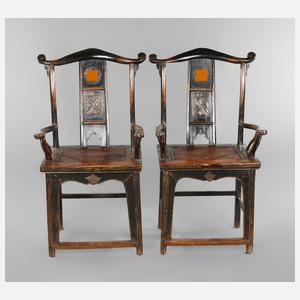 China zwei Armlehnsessel