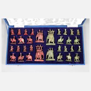 Schachspiel Elfenbein