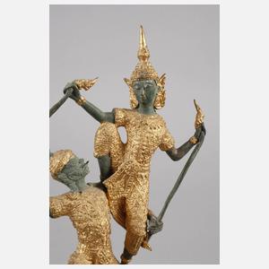 Bronzeplastik Thailand