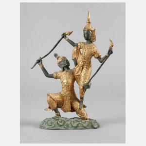 Bronzeplastik Thailand