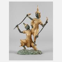 Bronzeplastik Thailand111