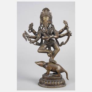 Bronzeplastik Ganesha