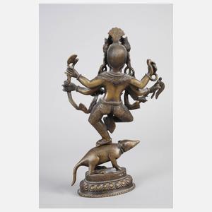 Bronzeplastik Ganesha