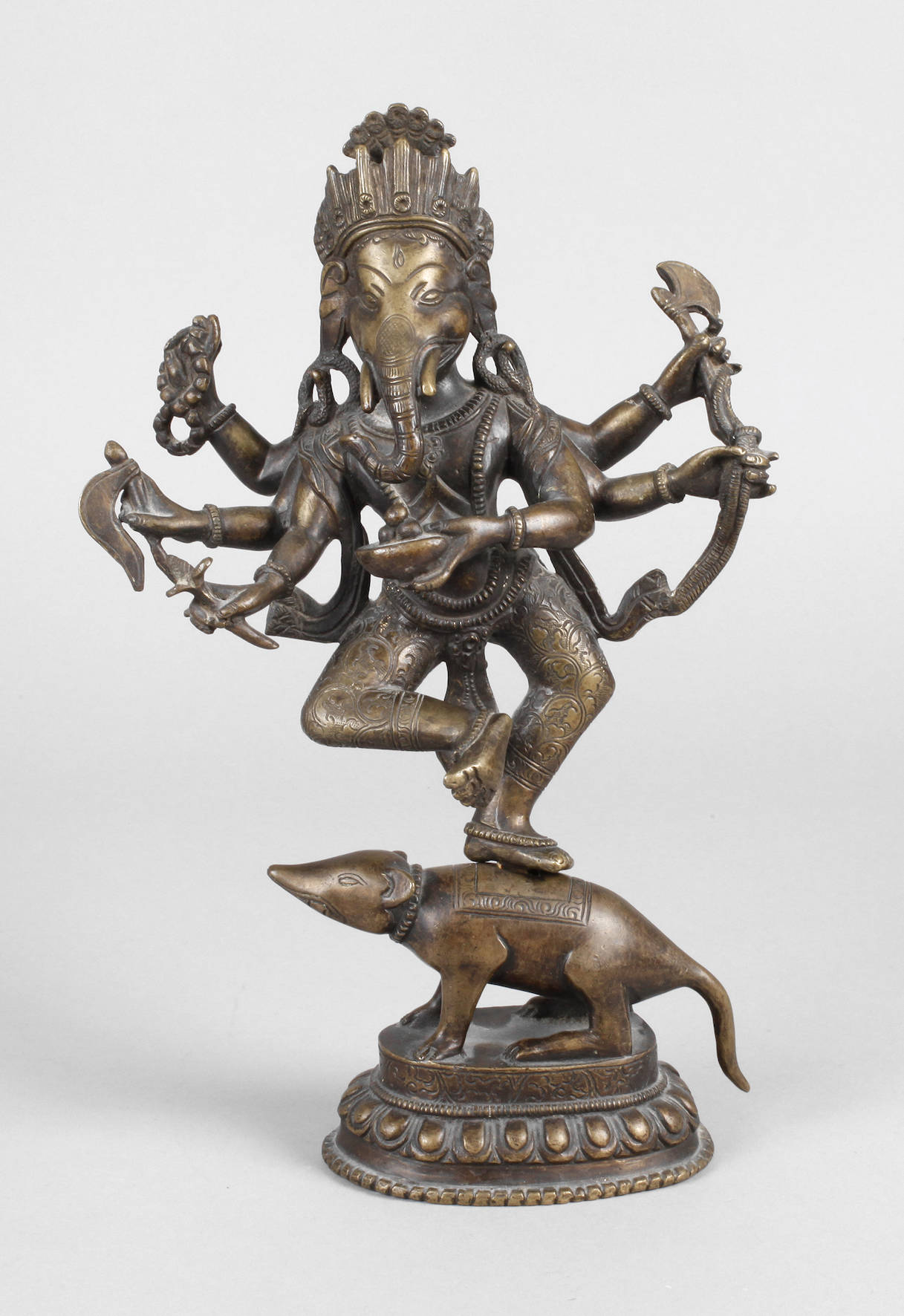 Bronzeplastik Ganesha