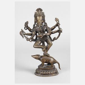 Bronzeplastik Ganesha