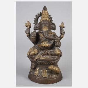 Bronzeplastik Ganesha