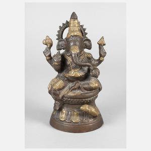 Bronzeplastik Ganesha