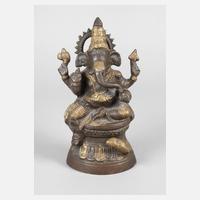 Bronzeplastik Ganesha111