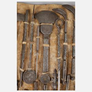 Tibetanisches Arztbesteck